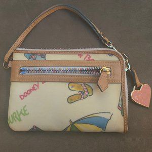 Dooney and Bourke Beach Summer Wristlet / Wallet